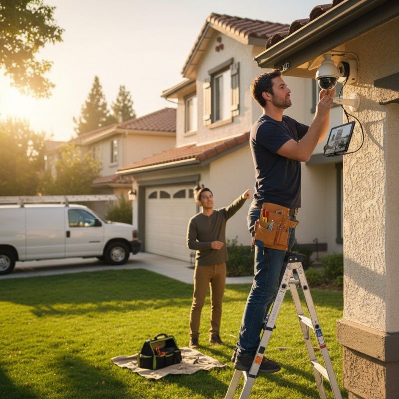 Surveillance Camera Installation in Alpharetta, GA